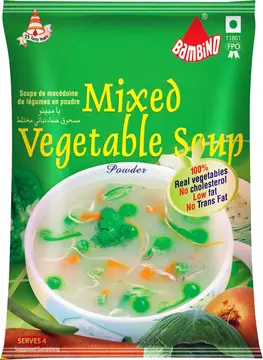 Bambino Mixed Veg Soup pack