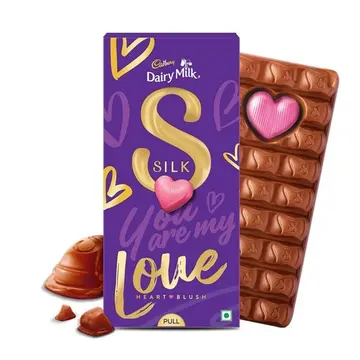 Cadbury Dairy Milk Silk Valatine Plain pack