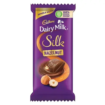 Cadbury Dairy Milk Silk Whole Hazelnut pack