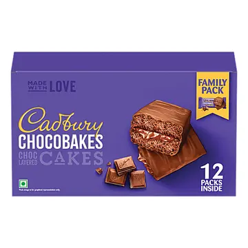 Chocobakes Cake 6U Carton pack