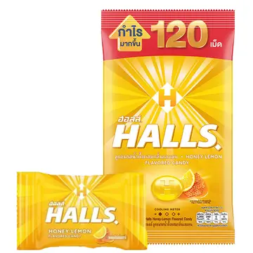 Halls Honey Lemon 112U 11U Fr Sn Jr pack