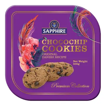 Sapphire Butter Cookies Chocochip pack