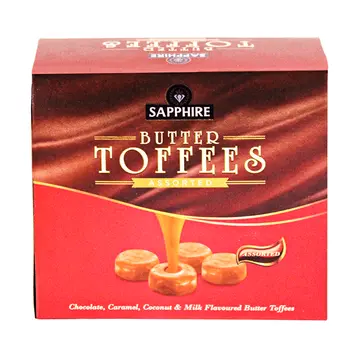 Sapphire Prem Butter Toffee ASST pack