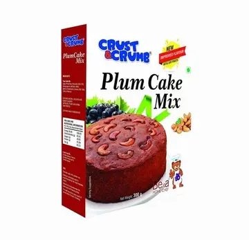 Crust N Crumb Plum Cake Mix pack
