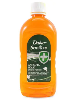 Dabur Sanitize Antiseptic Liquid pack