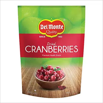 Del Monte Cranberries pack