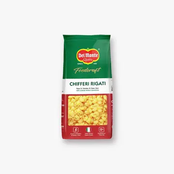 Del Monte Fc Pasta Chifferi pack