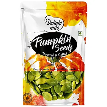 Delight Nuts Roasted Salted Pumpkin Seeds pack