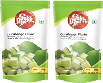 Double Horse Cut Mango Pickle pack