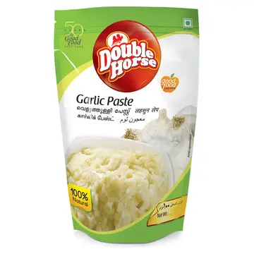 Double Horse Garlic Paste pack