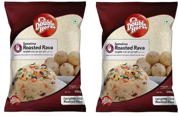 Double Horse Roasted Rava pack