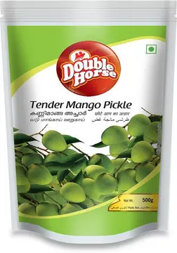 Double Horse Tender Mango Pickle pack