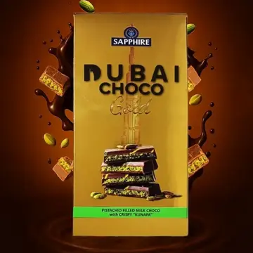 Sapphire Dubai Kunafa Choco Gold pack