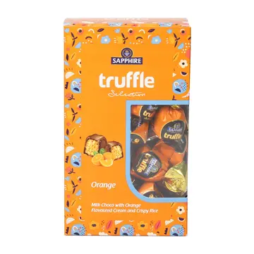 Sapphire Truffle Selection Orange pack