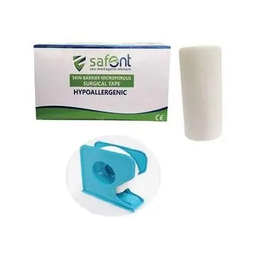 Safent Surgical Paper Tape With Cutter pack