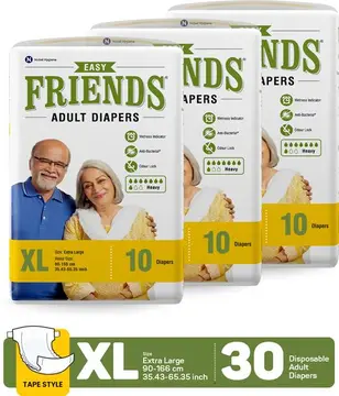Friends Adult Diapers Easy Xlarge 24C pack