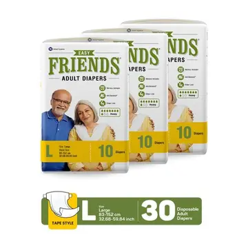 Friends Adult Easy Large Diaper pack