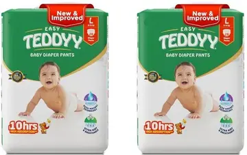 Teddy Baby Diaper Easy Large pack