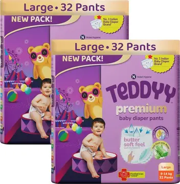Teddy Baby Diaper Pant Large pack