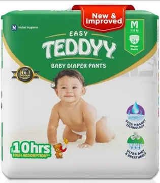 Teddy Baby Pants Easy Xx-Large X 8C pack