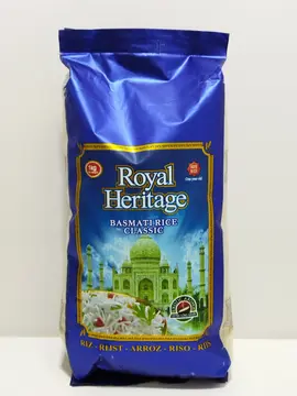 Heritage Royal Basmati PP Carton pack