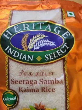 Heritage Seeraga Samba Kaima Rice pack