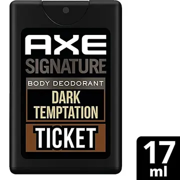 Axe Ticket Dark Temptation pack