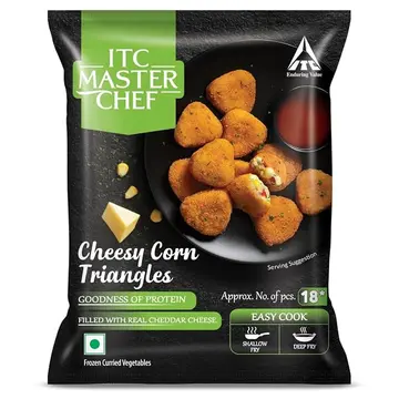 ITC Cheesy Corn Triangle pack