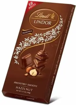Lindt Smooth Melting Chocolate Cornet Hazelnut pack