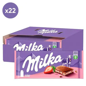 Milka Strawberry Yoghurt pack