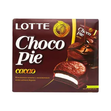 Lotte Chocopie Cocoa 24MBX pack