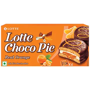 Lotte Chocopie Orange pack