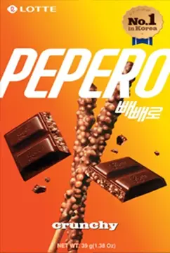 Lotte Pepero Crunchy 40MBX pack