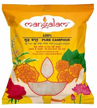 Mangalam Camphor Tablets Center Seal pack