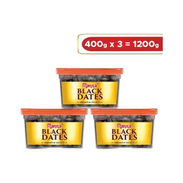 Manna Black Dates pack