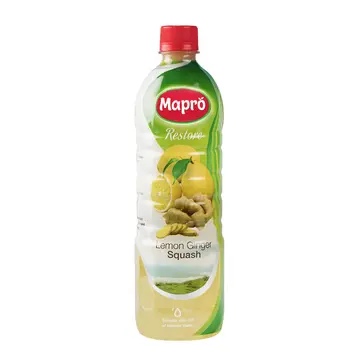 Mapro Lemon Ginger Squash pack