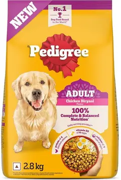 Pedigree Adult Chicken Biryani pack