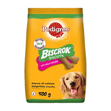 Pedigree Biscrok Milk & Chicken pack