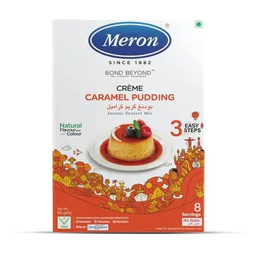 Meron Cream Caramel Pudding pack