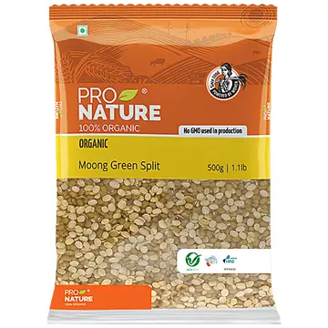 Pro Nature Moong Green Split pack