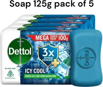 Dettol Soap Cool 100GX5 pack