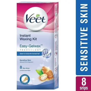 Veet Instant Sensitive Waxing Kit pack