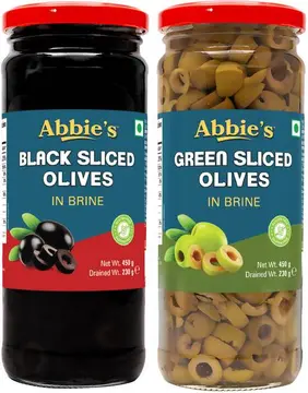Abbies Olives Sliced Green pack