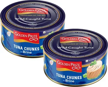 Golden Tuna Chunk Brine pack