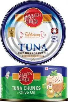 Golden Tuna Chunk Olive Oil pack