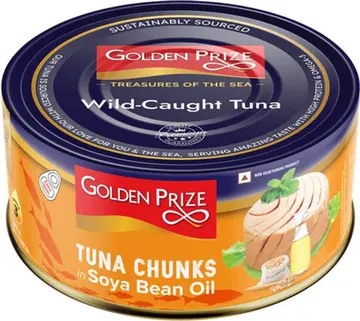 Golden Tuna Chunk S Bean Oil pack