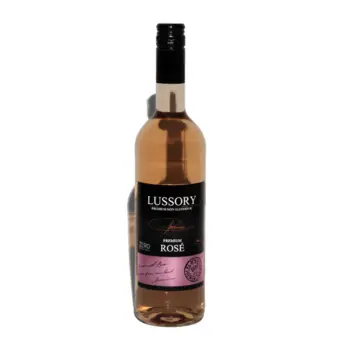 Lussory Non Alcoholic Fruit Wine Rose pack
