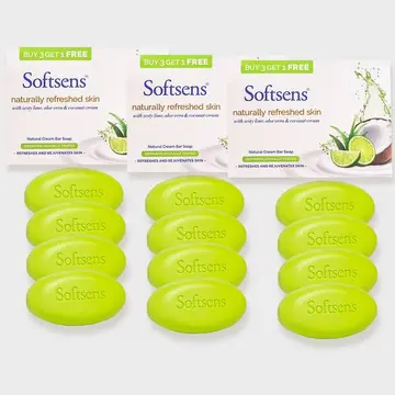 Softsens Nat Refreshed Skin Soap pack