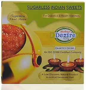 Dezire Sugarless Wheat Halwa pack