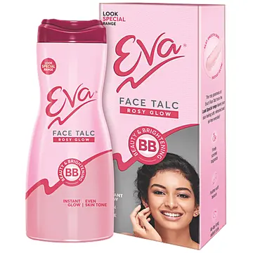 Eva Bb Face Talc Rosy Glow pack